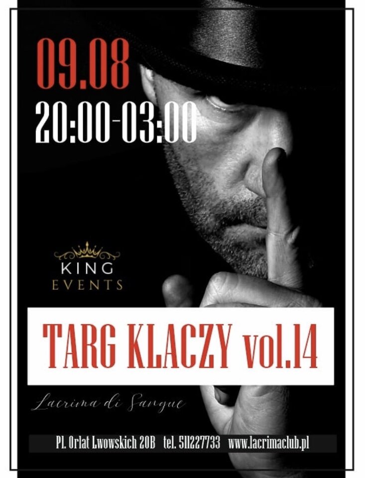 SOBOTA 9 SIERPNIA - TARG KLACZY - LaCrimadiSangue