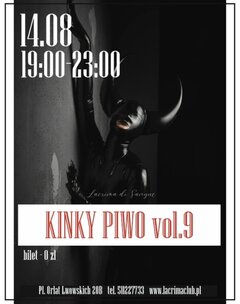 CZWARTEK 14 SIERPNIA- KINKY PIWO