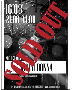 DISCO DONNA 16.08 - SOLD OUT