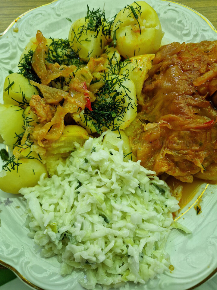 Kolejny niedzielny obiadek na działce 😋 - rozmowa_kontrolowana