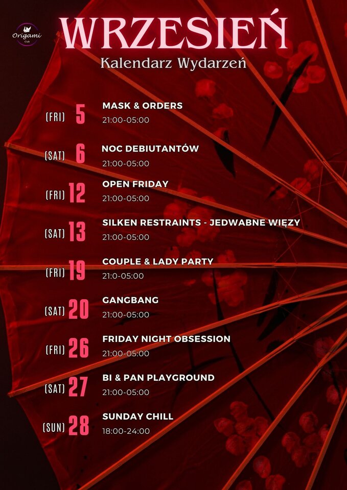 KALENDARZ WYDARZEŃ!! WRZESIEŃ  2025! .jpg - Origamiclub