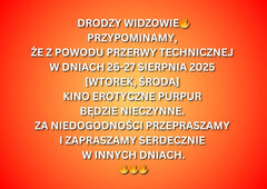 PRZERWA TECHNICZNA