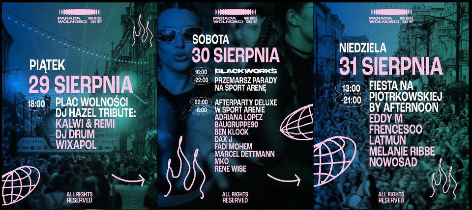 Parada Wolności Łódź 29-31.08 - SlodkaLukrecja