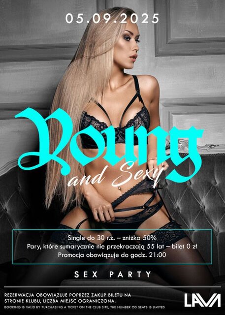 05.09.25 r. - PIĄTEK - SWINGING MILLENIALS - YOUNG & SEXY - LavaClub