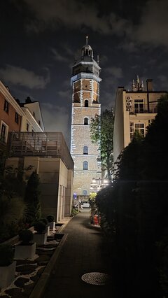 Spacerek nocą po Krakowie