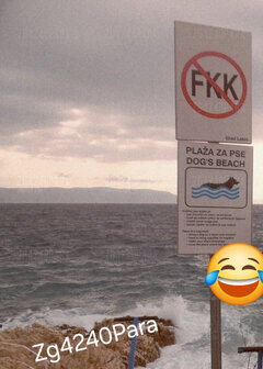 Troszkę wieje i duże fale