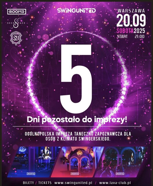 Pozostało już tylko 5 dni! - SwingUnited