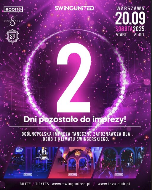 Kochani to już pojutrze się widzimy na ekscytującej imprezie! - SwingUnited