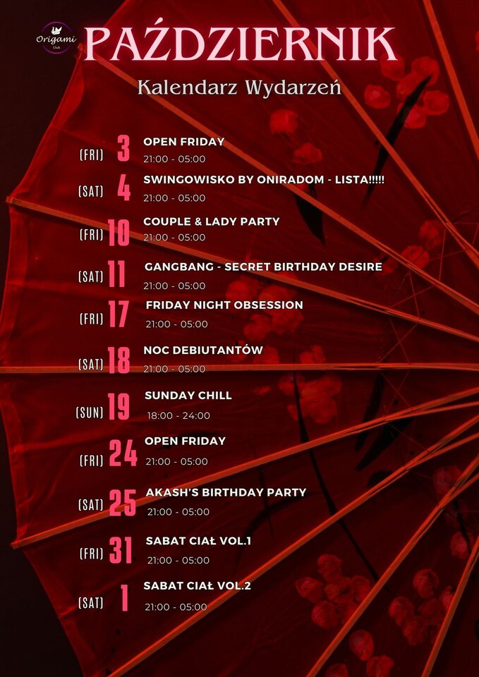 KALENDARZ WYDARZEŃ!! PAŹDZIERNIK  2025! .jpg - Origamiclub