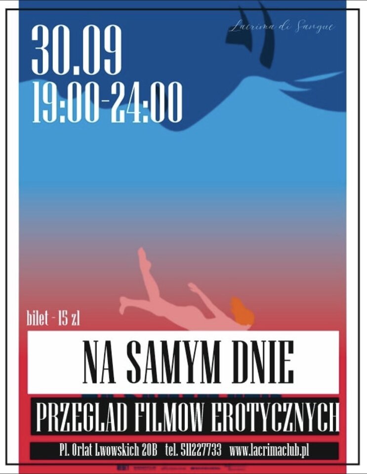 PRZEGLĄD FILMÓW EROTYCZNYCH - 30 września - LaCrimadiSangue