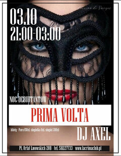 PIĄTEK 3 pazdziernika - PRIMA VOLTA