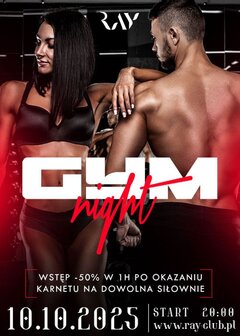 10.10.2025 r. - PIĄTEK - GANG BANG GYM NIGHT - 20:00-04:00