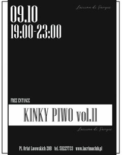 KINKY PIWO — edycja czarna...