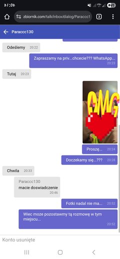 Taka sytuacja z parą... pojawiam sie i znikam