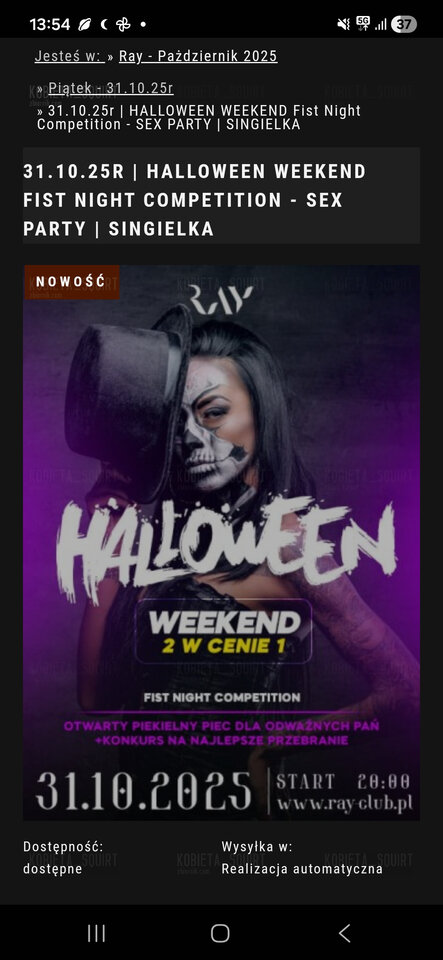 Halloween - Kobieta_Squirt