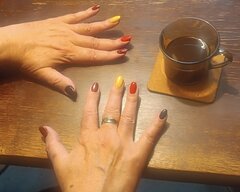 Poranna kawa ☕💅👄