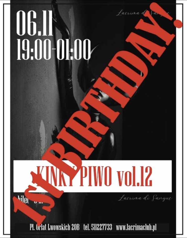 KINKY PIWO – ROCZNICA - LaCrimadiSangue