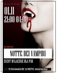 NOTTE DEI VAMPIRI - wyłącznie dla par