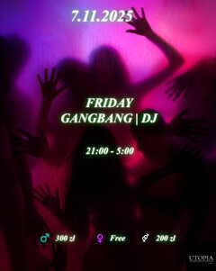 PIĄTEK 7.11 – Gang Bang Night | DJ