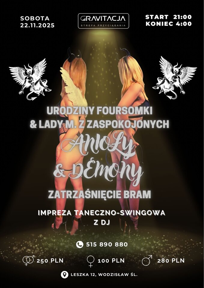 22.11.2025 | SOBOTA - ClubGravitacja